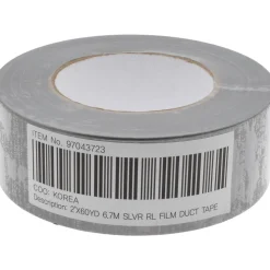 Duct Tape: 2" Wide, 60 yd Long, 6.7 mil Thick, Polyethylene Foam