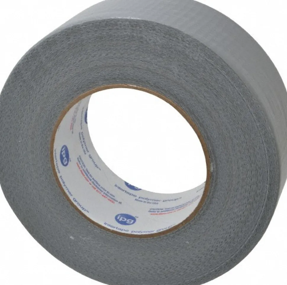 Duct Tape: 2" Wide, 60 yd Long, 9 mil Thick, Polyethylene Foam