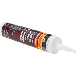 Elastic Sealant: 11 oz Cartridge, Red, RTV Silicone