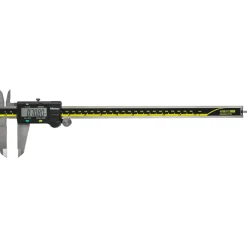 Electronic Caliper: 300.00 mm, 12", 0.01 mm, 0.0005" Resolution, +/-0.03 mm, +/-0.0015" Accuracy, Calibrated, Stainless Steel