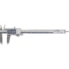 Electronic Caliper: 200.00 mm, 8", 0.01 mm, 0.0005" Resolution, +/-0.02 mm, +/-0.0010" Accuracy, Calibrated, Carbide-Tipped