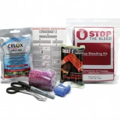 Emergency Prep Kits: Kit Type: Earthquake Survival; Container Type: Bag; Container Material: Plastic