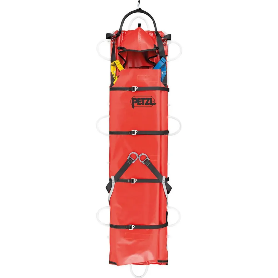 EMT Tools: Tool Type: Litter; Tool Function: Rescue from Confined Spaces; Material: Nylon, Aluminum, Plastic; Includes: Litter