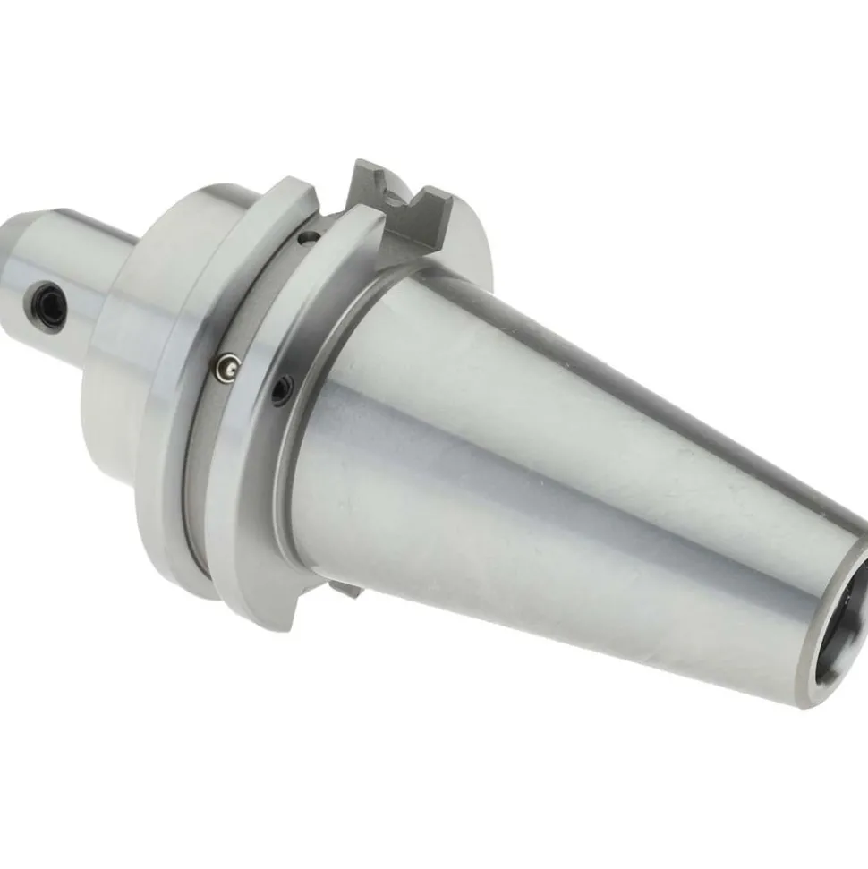 End Mill Holder: CAT40 Taper, Taper Shank, 1/4" Hole Dia