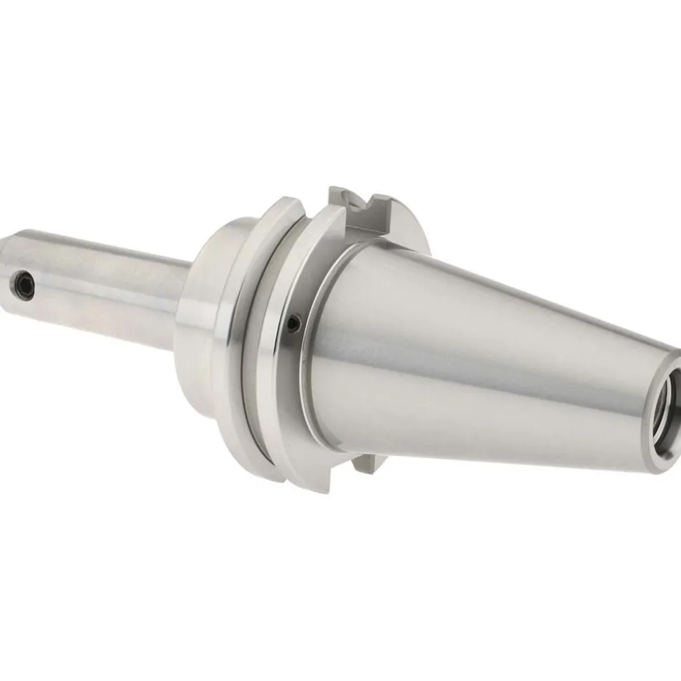 End Mill Holder: CAT40 Taper, Taper Shank, 1/4" Hole Dia
