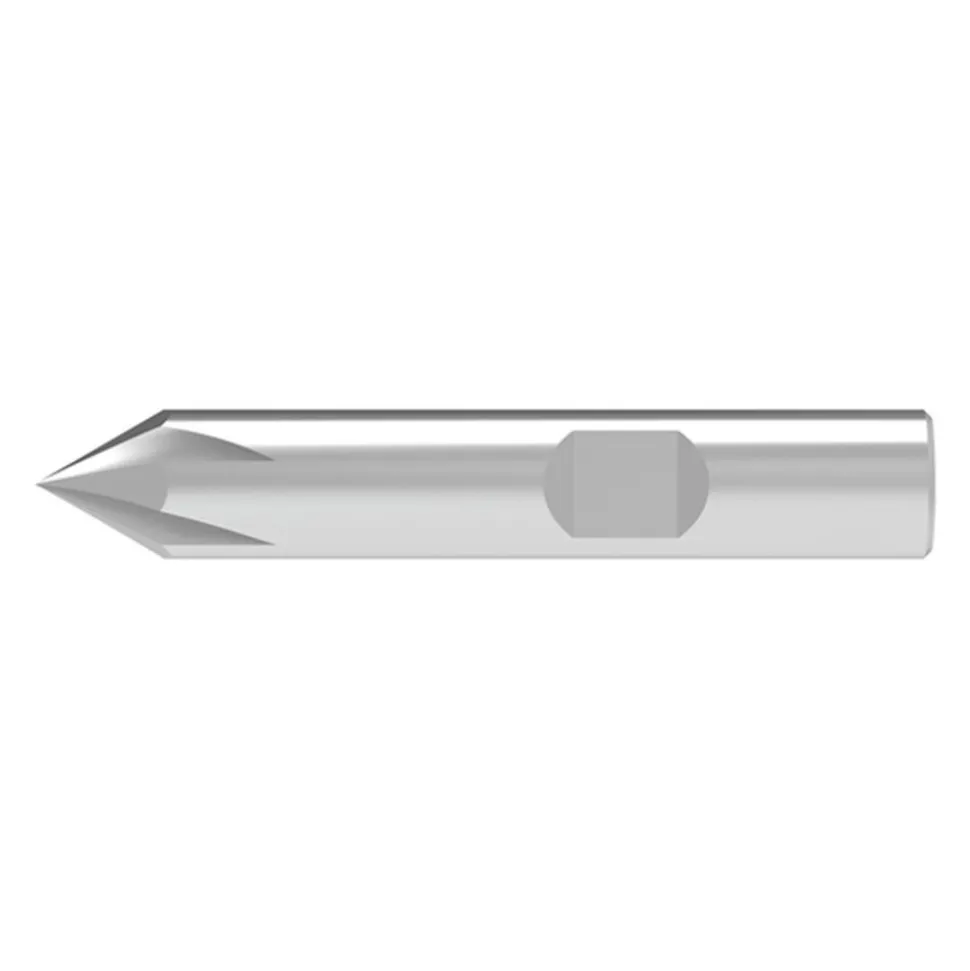Engraving Cutters: Cutter Diameter (Decimal Inch): 0.4800; Cutter Diameter (mm): 12.00; Point Shape: Pointed