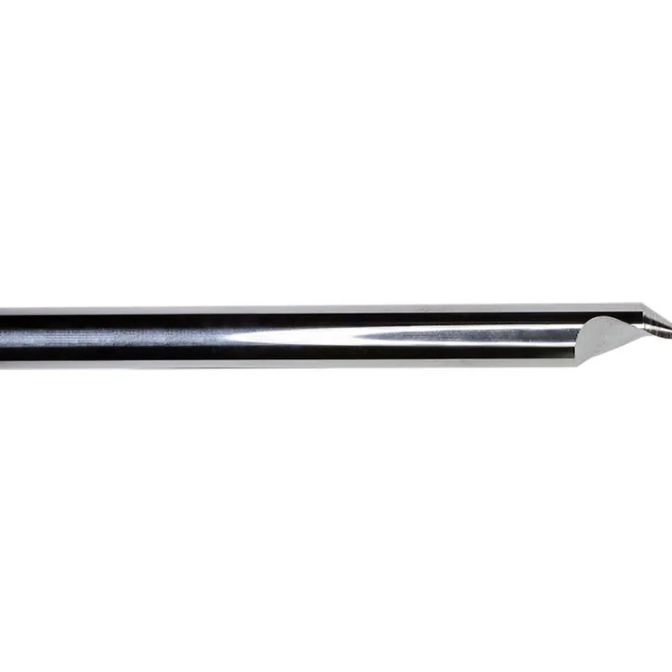 Engraving Cutters: Cutter Diameter (Inch): 1/8; Cutter Diameter (Decimal Inch): 0.1250; Point Shape: Tipped Off
