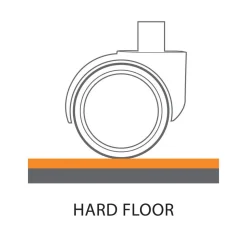 EverLife 46" x 60" Chair Mat for Hard Floors