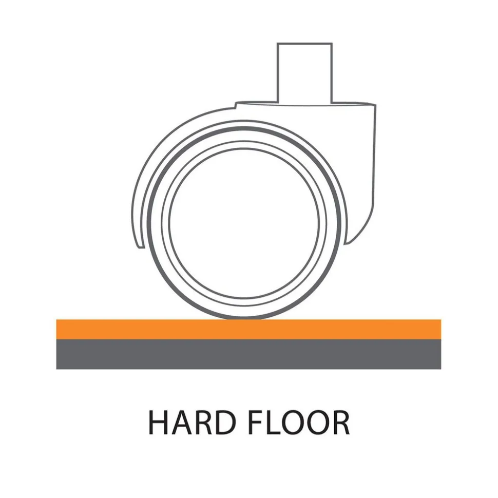 EverLife 45" x 53" Chair Mat for Hard Floors