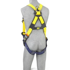 Fall Protection Harnesses: 420 Lb, Vest Style, Size Universal
