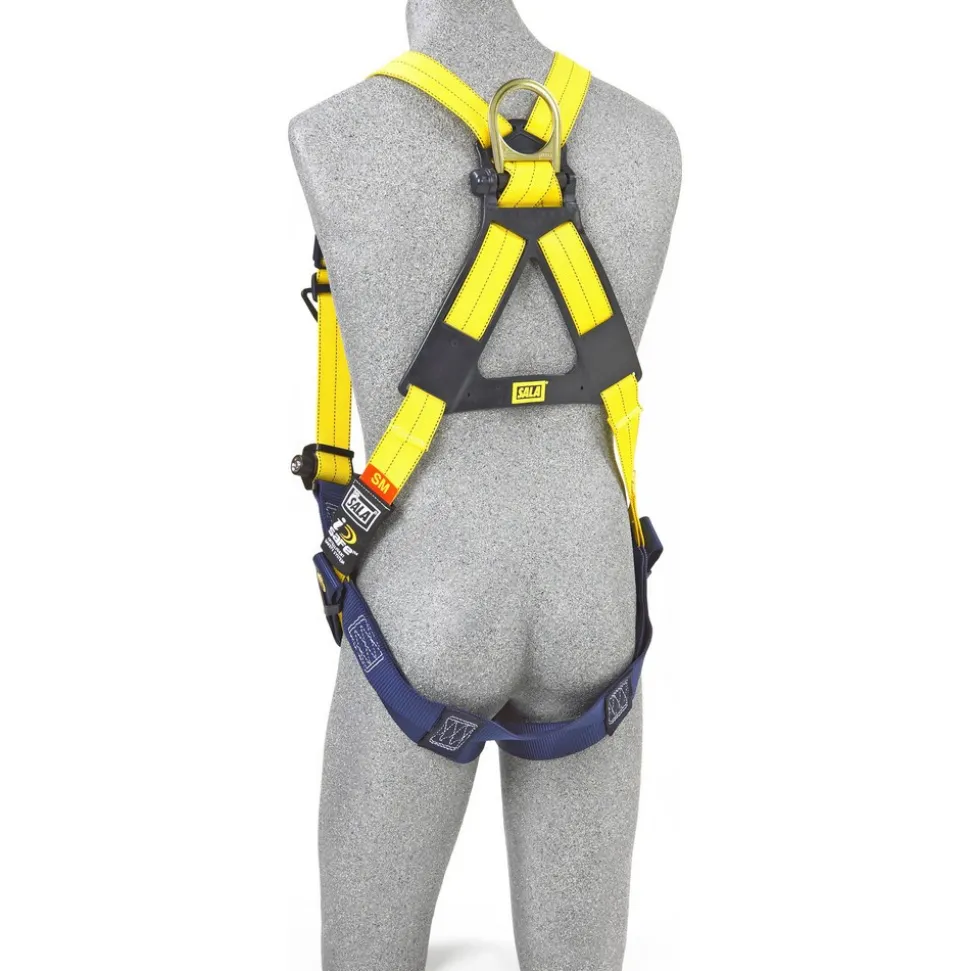 Fall Protection Harnesses: 420 Lb, Vest Style, Size Universal