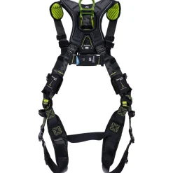 Fall Protection Harnesses: 420.000 Lb, Lightweight Style, Size 2X-Large & 3X-Large, Polyester, Back D-Ring