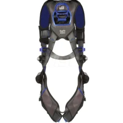 Fall Protection Harnesses: 420 Lb, Vest Style, Size X-Large, For Climbing, Back & Front