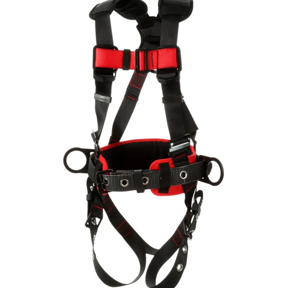 Fall Protection Harnesses: 420 Lb, Construction Style, Size Medium & Large