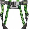 Fall Protection Harnesses: 400 Lb, AirCore Single D-ring Style, Size Universal, Polyester