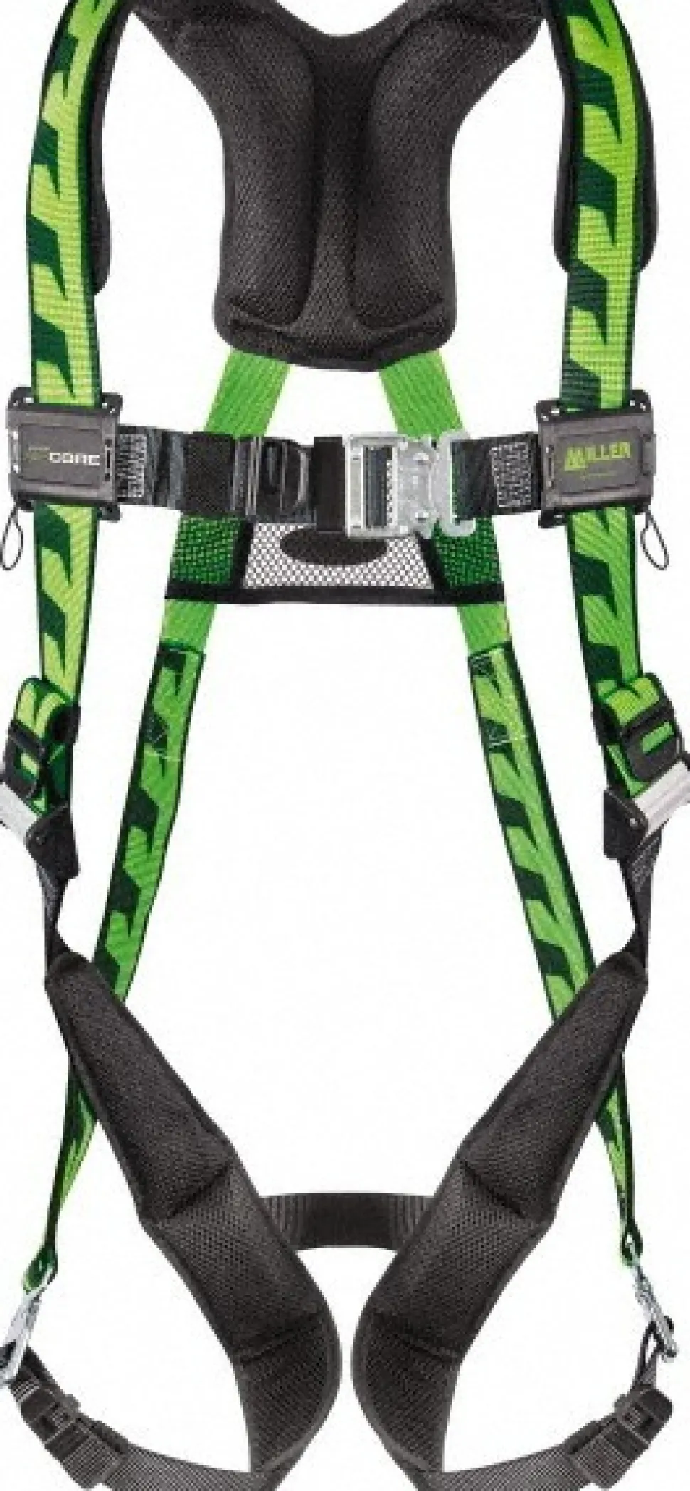 Fall Protection Harnesses: 400 Lb, AirCore Single D-ring Style, Size Universal, Polyester