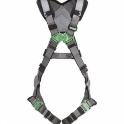 Fall Protection Harnesses: 400 Lb, Vest Style, Size Standard, Polyester