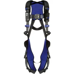 Fall Protection Harnesses: 420 Lb, Vest Style, Size Large, For General Purpose, Back