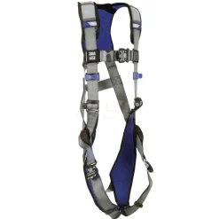 Fall Protection Harnesses: 420 Lb, Vest Style, Size Small, For General Purpose, Back