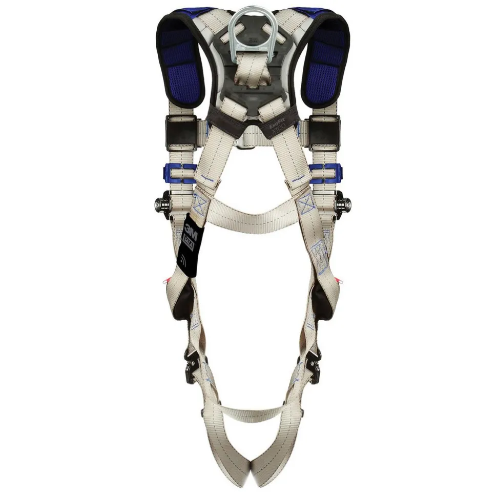 Fall Protection Harnesses: 420 Lb, Vest Style, Size Medium, For General Purpose, Back