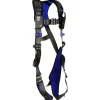 Fall Protection Harnesses: 420 Lb, Vest Style, Size X-Large, For General Purpose, Polyester, Back