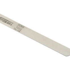 Feeler Gage: 0.03" Thick, 0.5" Wide, 12" Long
