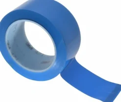 Floor & Aisle Marking Tape: 2" Wide, 108' Long, 5.2 mil Thick, Vinyl
