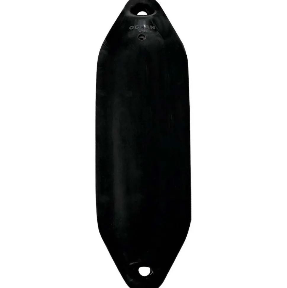 Flotation Device Accessories: Type: Utility Fender; For Use With: Boat; Additional Information: Ocean Fender Utility U0, 10 X 33, Black