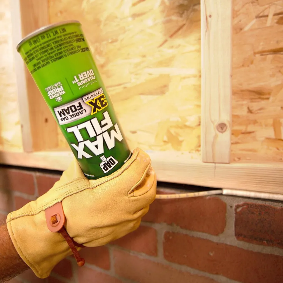 Foam: 12 oz Aerosol, Amber, Polyurethane