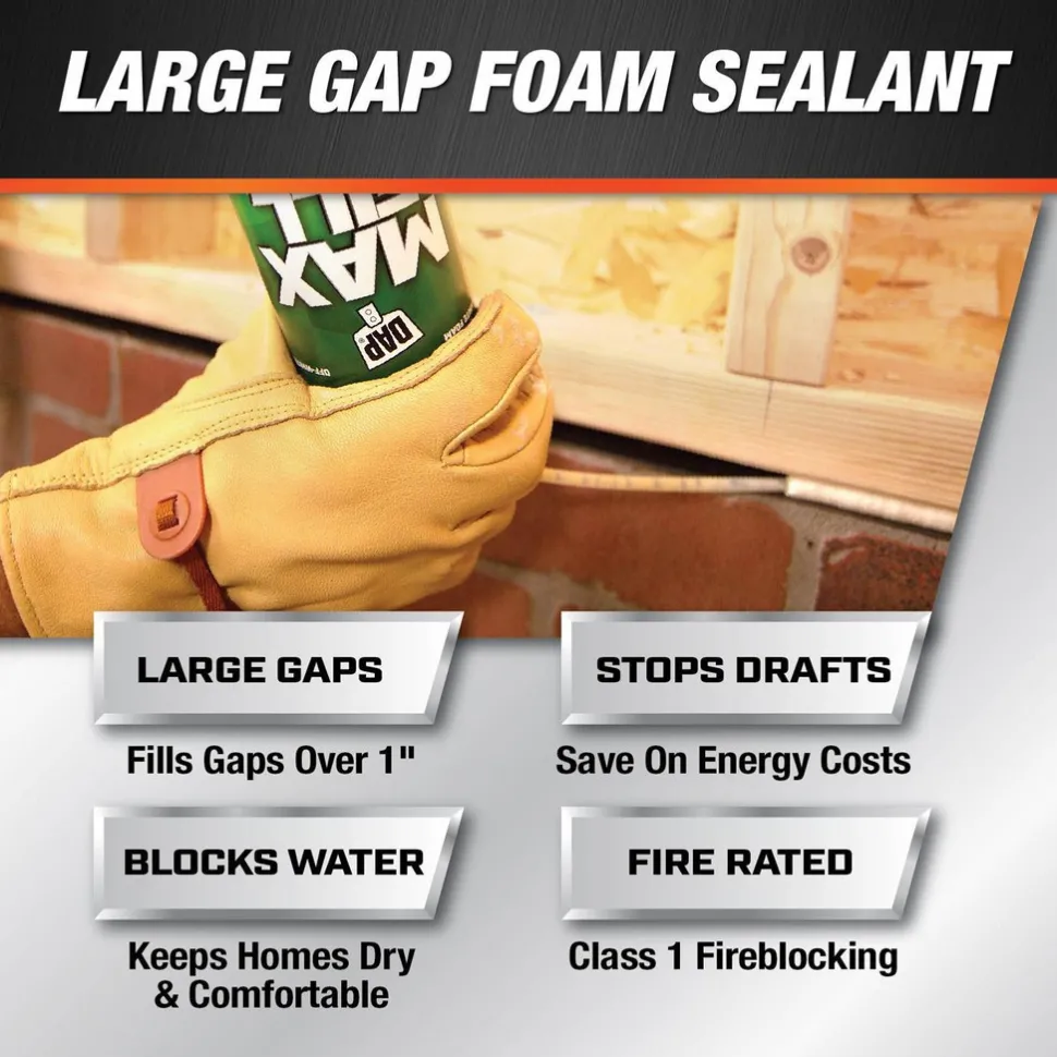 Foam: 12 oz Aerosol, Amber, Polyurethane
