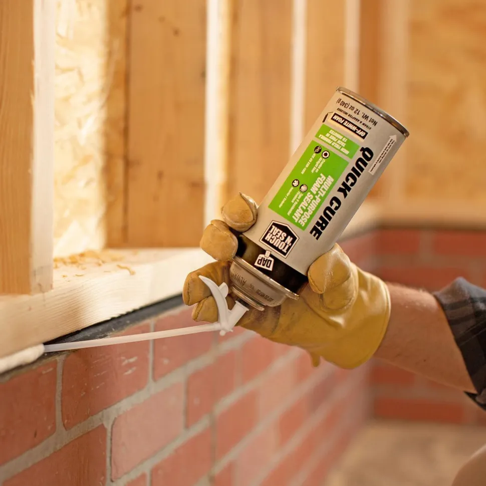 Foam: 12 oz Aerosol, Off-White, Polyurethane