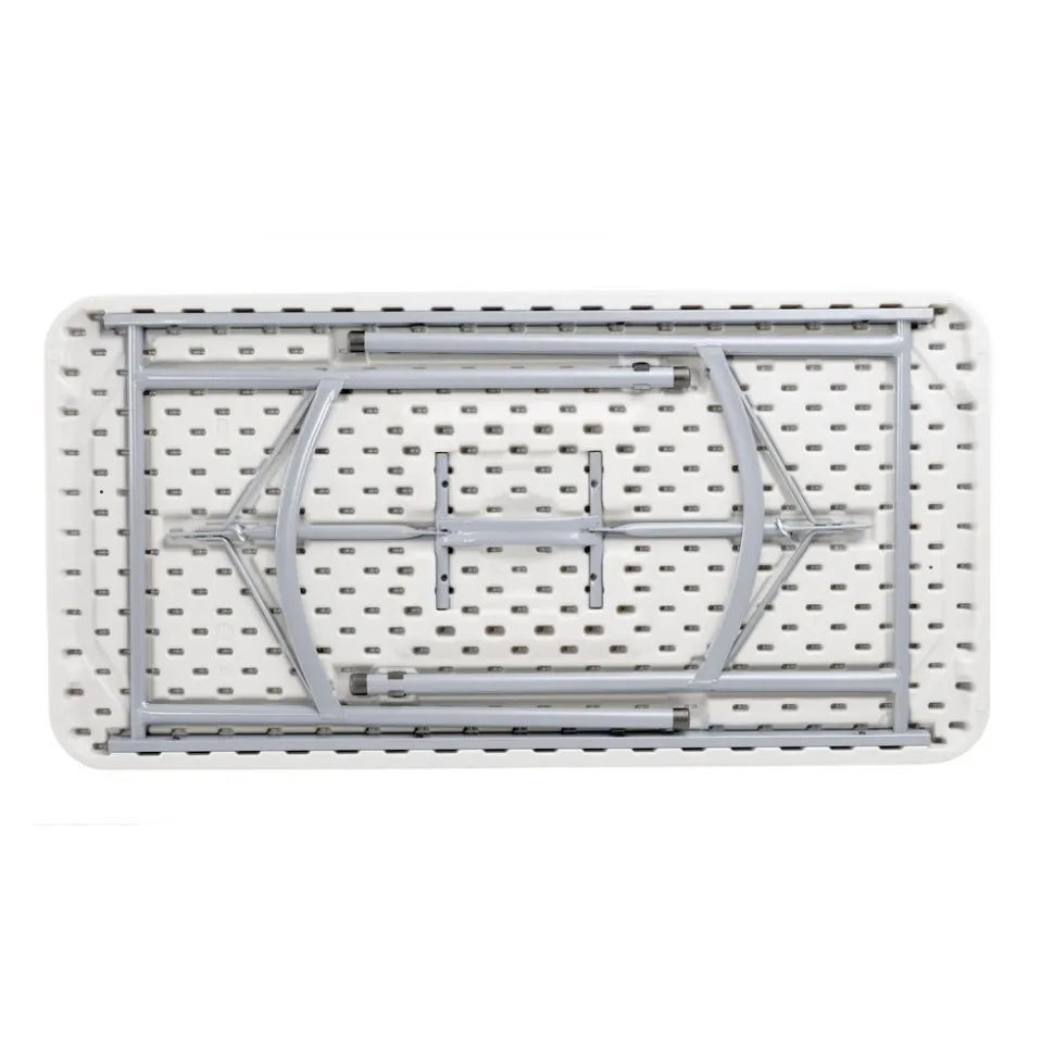 Folding Table: Rectangle, 24" OAW, Plastic Top, Gray