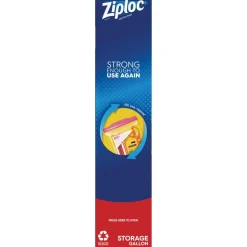 Food Storage Bag: 1 gal, Plastic