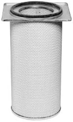 Fume Extractor Cartridge Filter: 12.75" Dia, 26" Long