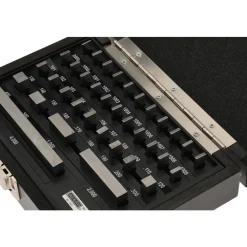 Gage Block Set: 0.05 to 4'' Range, 36 Pc, Economy Grade, Steel