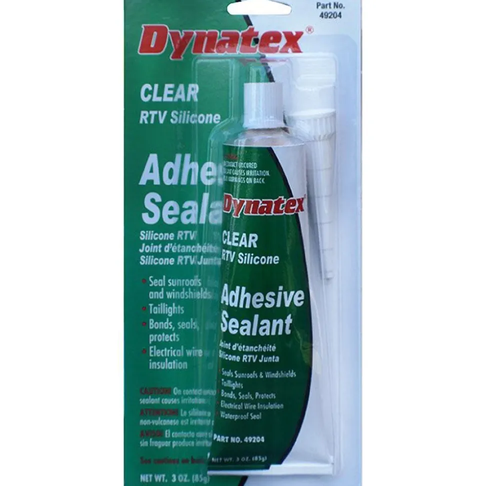 Gasket Sealants: Chemical Type: RTV Silicone; Container Size: 85 g; Container Type: Tube