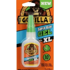 Glue: Glue Type: Super Glue; Container Size: 25 g; Container Type: Bottle; Working Time: Instant
