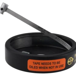 0.001" Graduation, 12 to 24" Measurement, Spring Steel Dia Tape Measure