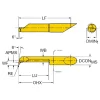 Grooving Tool: Interior, Right Hand, 5.00 mm Shank Dia, 2.00 mm Groove Width
