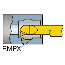 Grooving Tool: Interior, Right Hand, 4.00 mm Shank Dia, 1.50 mm Groove Width