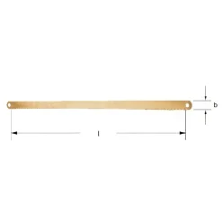 Hacksaw Blade: Copper Beryllium, 12