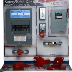 Hands-On Training Cart: Hands-On Lock Out/Tag Out Troubleshooting Training System, Hands-On Station