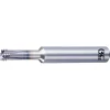 Helical Flute Thread Mill: #8, 4 Flute, 1/4" Shank Dia, Solid Carbide