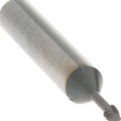 Helical Flute Thread Mill: #6-32, 3 Flute, 0.2500" Shank Dia, Solid Carbide
