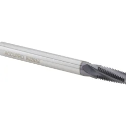 Helical Flute Thread Mill: 1/8-27, Internal, 4 Flute, 0.3125