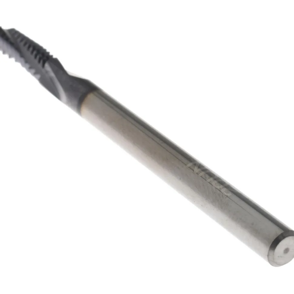 Helical Flute Thread Mill: 1/4-20, Internal, 3 Flute, 0.1875" Shank Dia, Solid Carbide