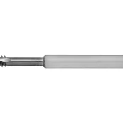 Helical Flute Thread Mill: 1/4-28, Internal, 3 Flute, 0.2500" Shank Dia, Solid Carbide