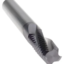 Helical Flute Thread Mill: 1/2-13, Internal, 4 Flute, 0.3750" Shank Dia, Solid Carbide