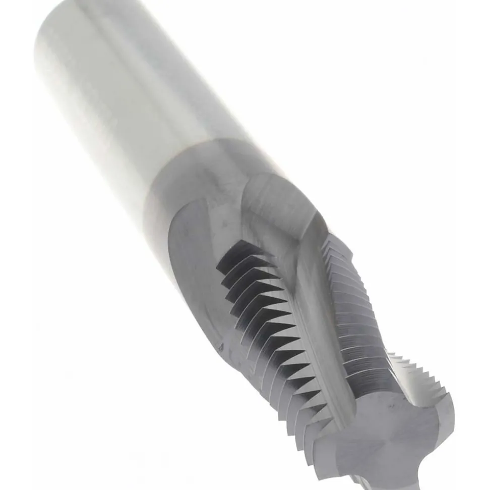 Helical Flute Thread Mill: 1/2-14, Internal, 4 Flute, 0.5000" Shank Dia, Solid Carbide