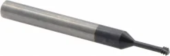 Helical Flute Thread Mill: #10#8, Internal, 3 Flute, 0.2500" Shank Dia, Solid Carbide